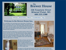 Tablet Screenshot of brewerhouseinn.com